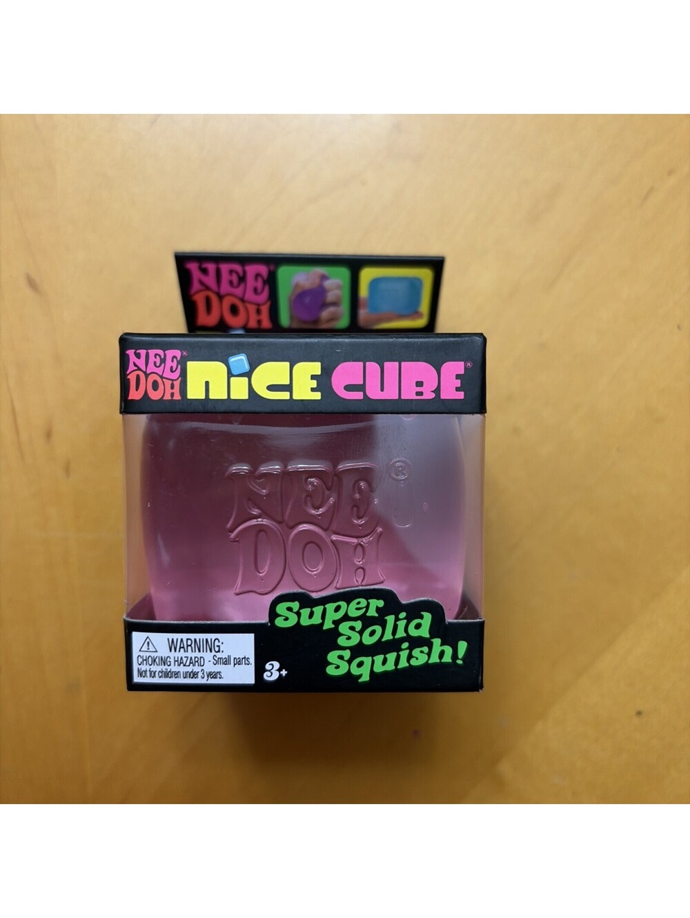 NEEDOH Nice Cube Pink Edition Super Solid Squish Sensory/Stress Toy Sealed! 🧊 - Picture 1 of 6